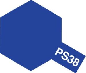 Tamiya PS-38 Translucent Blue Polycarbonate Spray #86038