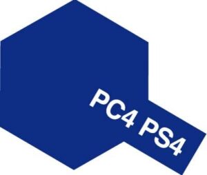 Tamiya PS-4 Blue Polycarbonate Spray #86004