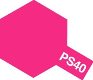 Tamiya PS-40 Translucent Pink Polycarbonate Spray #86040
