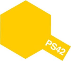 Tamiya PS-42 Translucent Yellow Polycarbonate Spray #86042