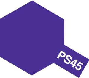 Tamiya PS-45 Translucent Purple Polycarbonate Spray #86045
