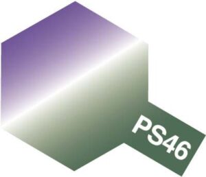 Tamiya PS-46 Iridescent Purple/Green Polycarbonate Spray #86046