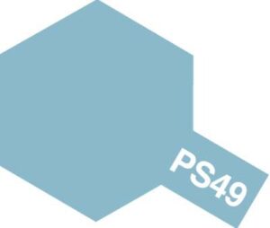Tamiya PS-49 Sky Blue Anodized Aluminium Polycarbonate Spray #86049