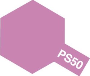 Tamiya PS-50 Sparkling Pink Anodized Aluminium Polycarbonate Spray #86050
