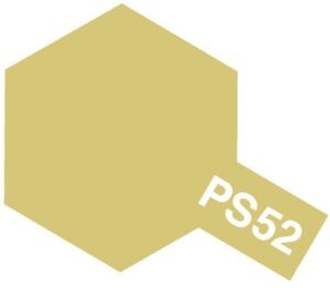 Tamiya PS-52 Champagne Gold Anodized Aluminium Polycarbonate Spray #86052