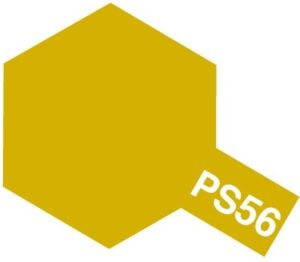 Tamiya PS-56 Mustard Yellow Polycarbonate Spray #86056