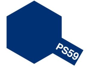 Tamiya PS-59 Dark Metallic Blue Polycarbonate Spray #86059