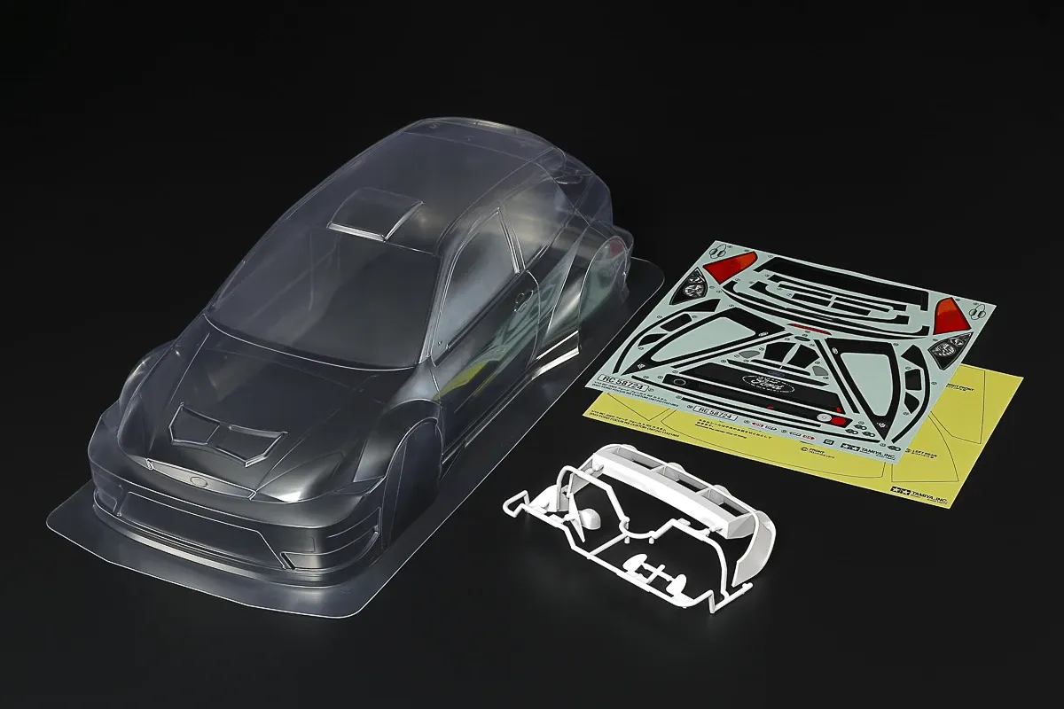 Tamiya RC 2003 Ford Focus RS Body Parts Set #51718 1 Tamiya RC 2003 Ford Focus RS Body Parts Set #51718