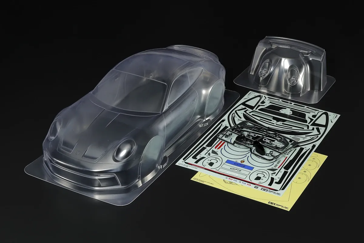 Tamiya RC Porsche 911 GT3 (992) Body Parts Set #51705 1 Tamiya RC Porsche 911 GT3 (992) Body Parts Set #51705