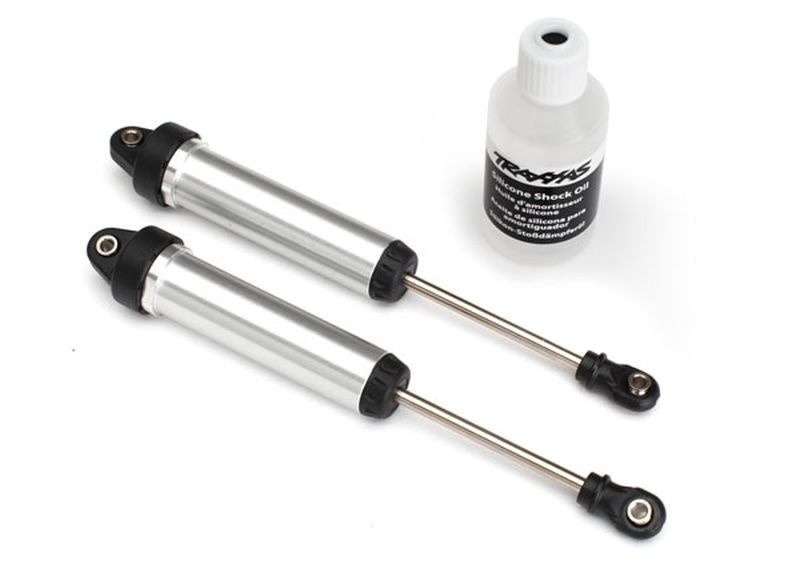 Traxxas iskunvaimentimet GTR 134 mm alu hopea (2 kpl) #TRX8451 1 Traxxas Dampers GTR 134mm Alu Silver (2) #TRX8451