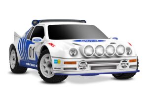 Traxxas Mini Rally VXL Ford RS200 RTR RC Car - white