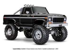 Traxxas TRX-4 Ford F150 1979 High Trail 1:10 RTR Crawler - black