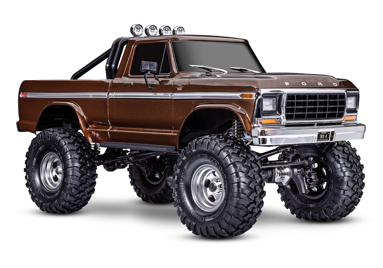 Traxxas TRX-4 Ford F150 1979 High Trail 1:10 RTR Crawler - pruun 1 Traxxas TRX-4 Ford F150 1979 High Trail 1:10 RTR Crawler - brown