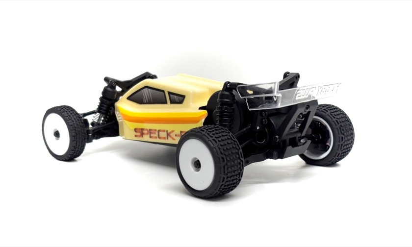 Hobby Plus 1/24 2wd Buggy Speck-B RTR (Vintage Creme) #2410250-C1