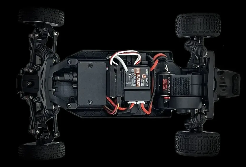 Hobby Plus 1/24 2wd Buggy Speck-B RTR (Razor Orange) #2410250-C2