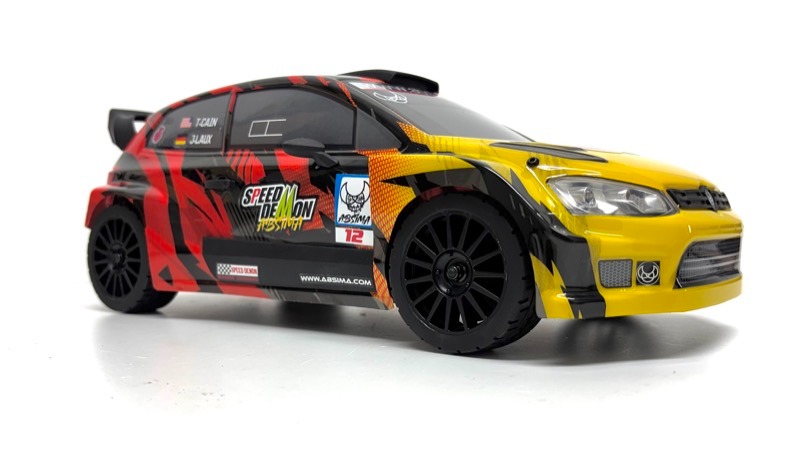 Absima 1/12 4WD RC Rally Car Speed Demon Red BL RTR #12122 4 Absima 1/12 4WD RC Rally Car Speed Demon Red BL RTR #12122