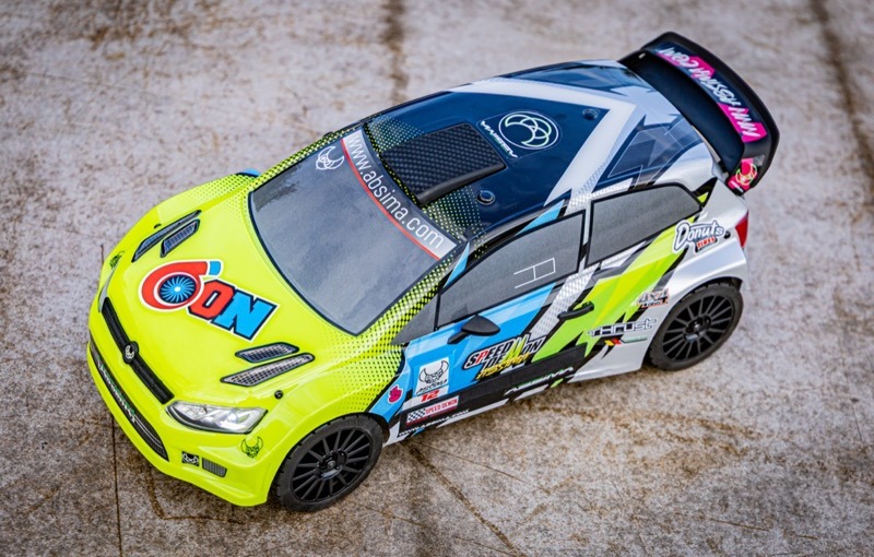 Absima 1/12 4WD RC Rally Car Speed Demon Weiß BL RTR #12123 6 Absima 1/12 4WD RC Rally Car Speed Demon Weiß BL RTR #12123
