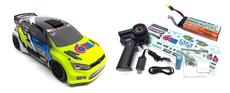 Absima 1/12 4WD RC Rally Car Speed Demon Weiß BL RTR #12123 5 Absima 1/12 4WD RC Rally Car Speed Demon Weiß BL RTR #12123
