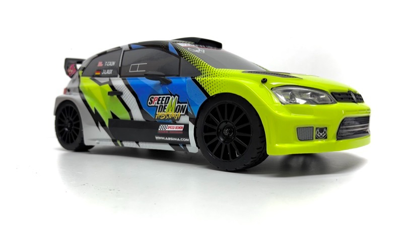 Absima 1/12 4WD RC Rally Car Speed Demon Weiß BL RTR #12123 4 Absima 1/12 4WD RC Rally Car Speed Demon Weiß BL RTR #12123