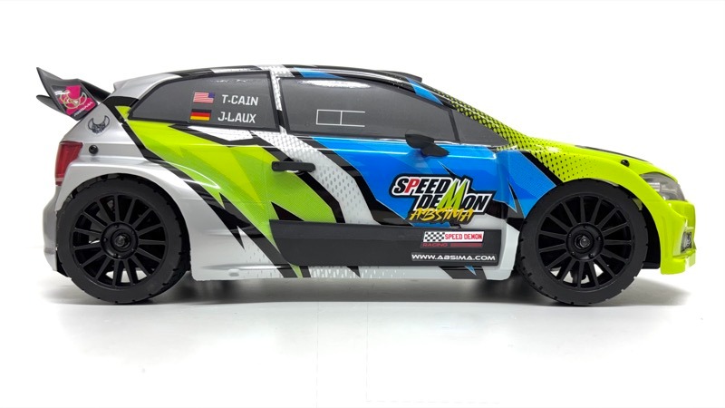 Absima 1/12 4WD RC Rally Car Speed Demon Weiß BL RTR #12123 3 Absima 1/12 4WD RC Rally Car Speed Demon Weiß BL RTR #12123