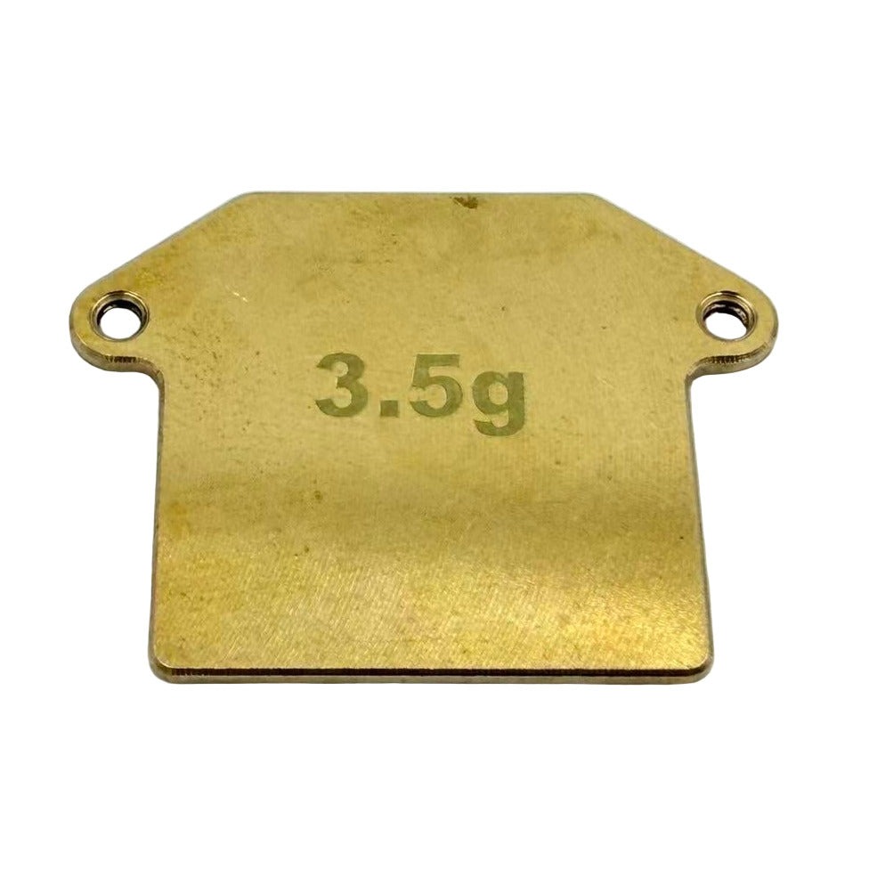 Chassis Weight Brass #250128 Hobby Plus 1 Chassis Weight Brass #250128 Hobby Plus
