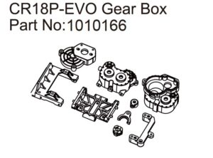 Gear Box - EVO 1:18 - Hobby Plus 240300