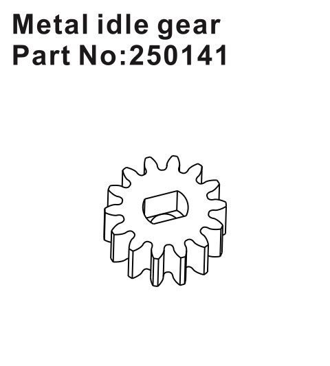 Gear Idle Metal #250141 Hobby Plus 1 Gear Idle Metal #250141 Hobby Plus
