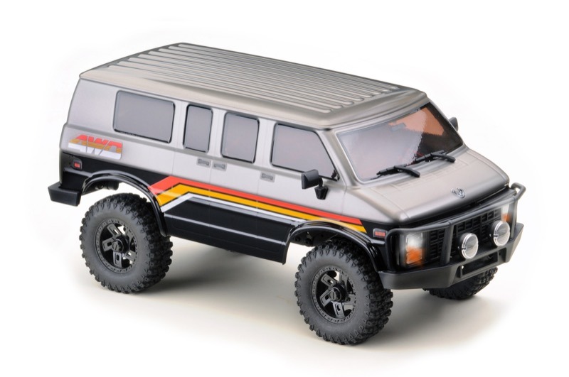 Hobby Plus 1/18 Rock Van V2 Gunmetal RTR Mini Crawler #AB1810302 1 Hobby Plus 1/18 Rock Van V2 Gunmetal RTR Mini Crawler #AB1810302