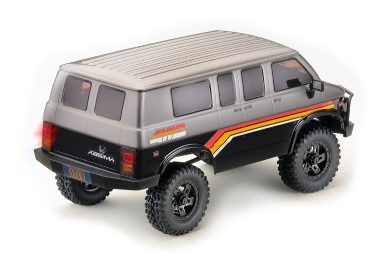 Hobby Plus 1/18 Rock Van V2 Gunmetal RTR Mini Crawler #AB1810302 3 Hobby Plus 1/18 Rock Van V2 Gunmetal RTR Mini Crawler #AB1810302