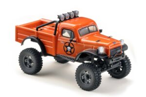 Hobby Plus 1/18 Power Wagon V2 Orange RTR Mini Crawler #AB1810109