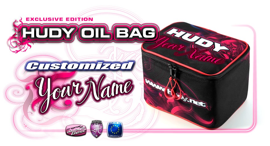 Hudy Oil Bag Medium #199280M-C Custom Name 1 Hudy Oil Bag Medium #199280M-C Custom Name