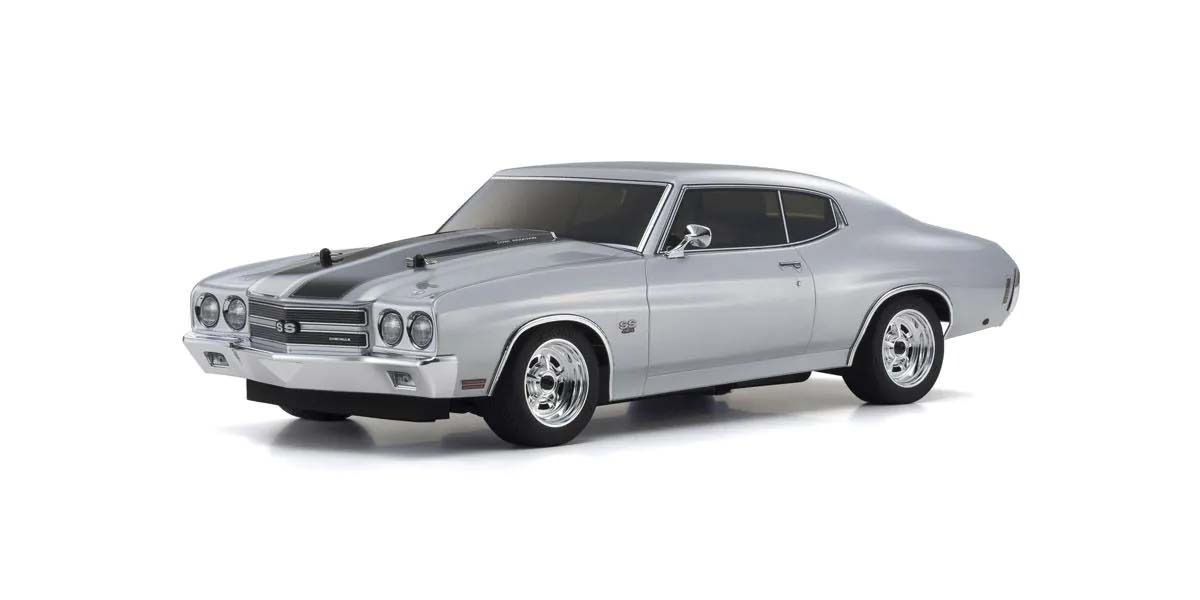 Kyosho Chevy Chevelle SS454 1970 Hõbedane 1/10 RC Ralli auto #34416T1C