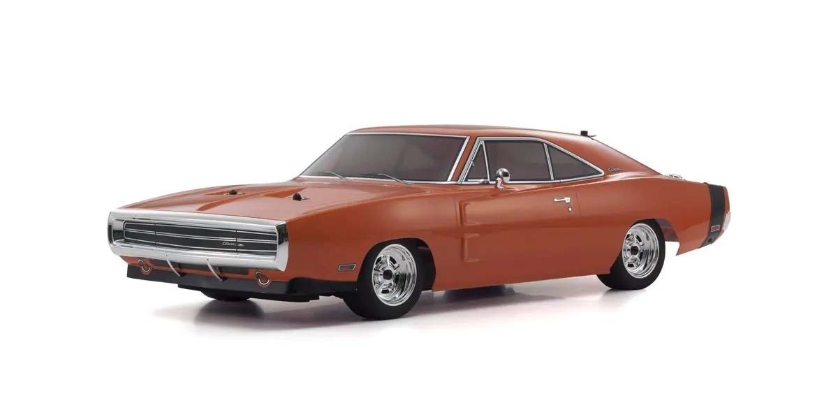 Kyosho Dodge Charger 1970 Orange 1/10 RTR RC Auto #34417T1C