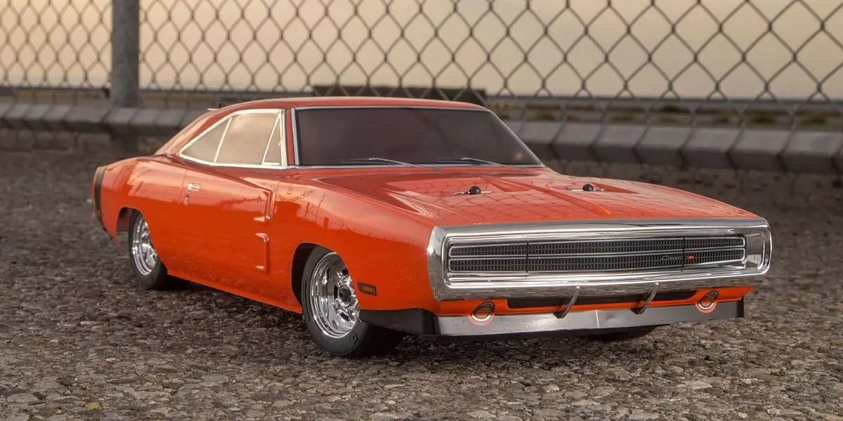 Kyosho Dodge Charger 1970 Orange 1/10 RTR RC Auto #34417T1C