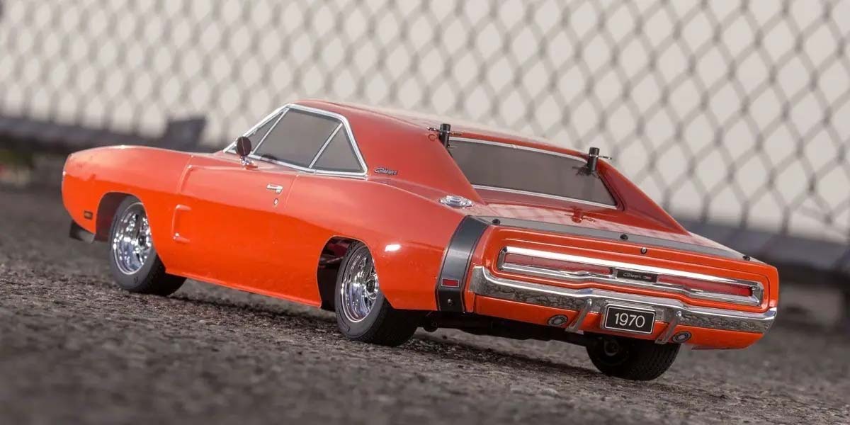 Kyosho Dodge Charger 1970 Orange 1/10 RTR RC Auto #34417T1C