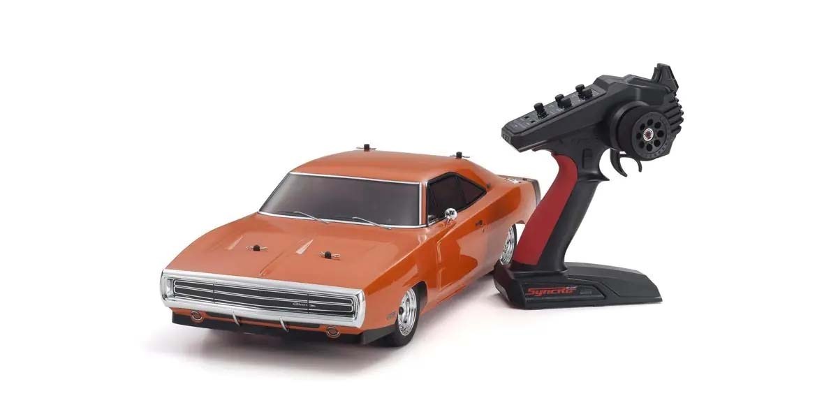 Kyosho Dodge Charger 1970 Orange 1/10 RTR RC Auto #34417T1C