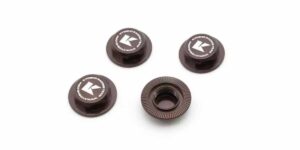 Wheel Nuts Gun Metal (4) #IFW649GM Kyosho