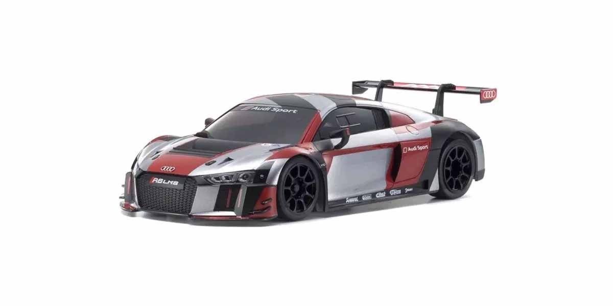 Kyosho Mini-Z MR-04 Audi R8 LMS Rot/Grau Kyosho Mini-Z RWD MR-04 Audi R8 LMS 2016 Readyset - Gray/Red - 32357RGB 2 Kyosho Mini-Z RWD MR-04 Audi R8 LMS 2015 RTR RC-Car Rot-Grau