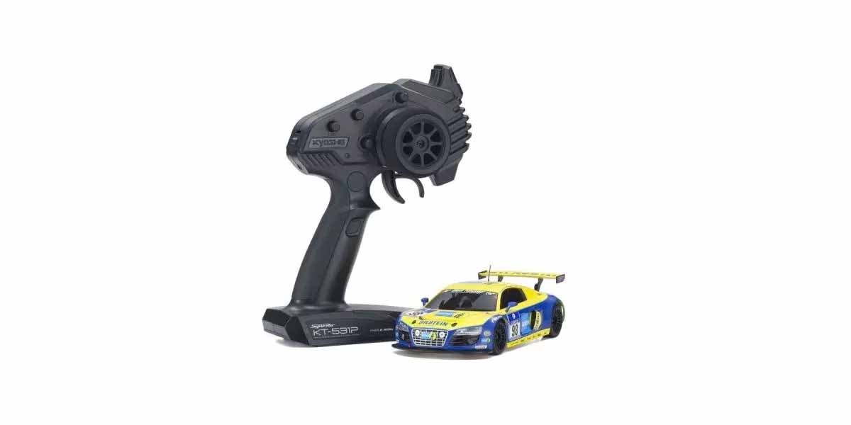 Kyosho Mini-Z RWD MR-04 Audi R8 LMS Phoenix Racing NBR 2010 #98 Readyset - 32371BT 4 Kyosho Mini-Z RWD MR-04 Audi R8 LMS Phoenix Racing NBR 2010 #98 Readyset - 32371BT