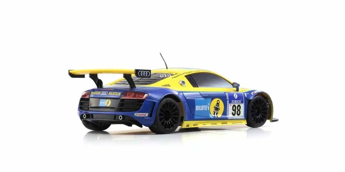 Kyosho Mini-Z RWD MR-04 Audi R8 LMS Phoenix Racing NBR 2010 #98 Readyset - 32371BT 3 Kyosho Mini-Z RWD MR-04 Audi R8 LMS Phoenix Racing NBR 2010 #98 Readyset - 32371BT