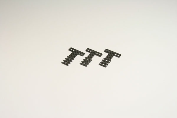 Carbon Rear Suspension Plate set Mini-Z MR03 MM-LM (3) #MZW403
