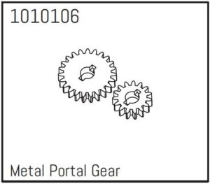 Metal Portal Gears - PRO Crawler 1:18 - Hobby Plus 240238