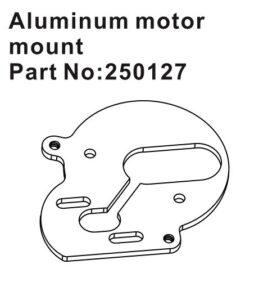 Motor Mount Alu #250127 Hobby Plus