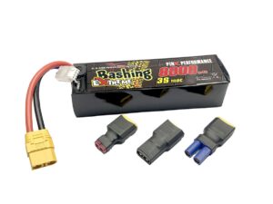 Pink Performance 8000mAh 11.1V 100C 3S LiPo Battery #PP3-3S8000-M