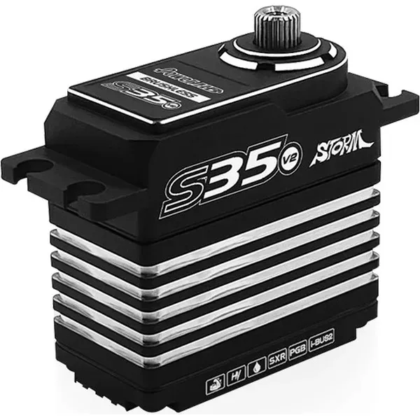 Power HD Servo S35-V2 (45kg/0.085s/8.4v) Silver