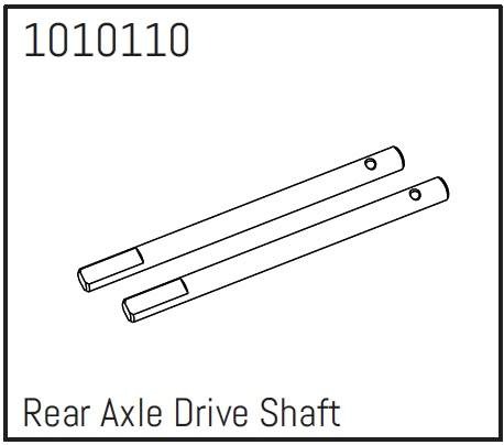 Rear Axle Drive Shaft - PRO Crawler 1:18 (2) - Hobby Plus 240242 1 Rear Axle Drive Shaft - PRO Crawler 1:18 (2) - Hobby Plus 240242