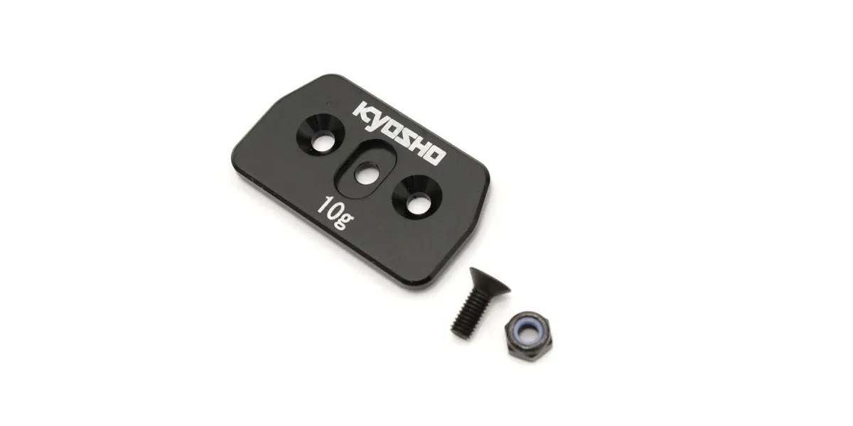 Rear chassis weight Kyosho Inferno MP10 (10g) 1 Rear chassis weight Kyosho Inferno MP10 (10g)