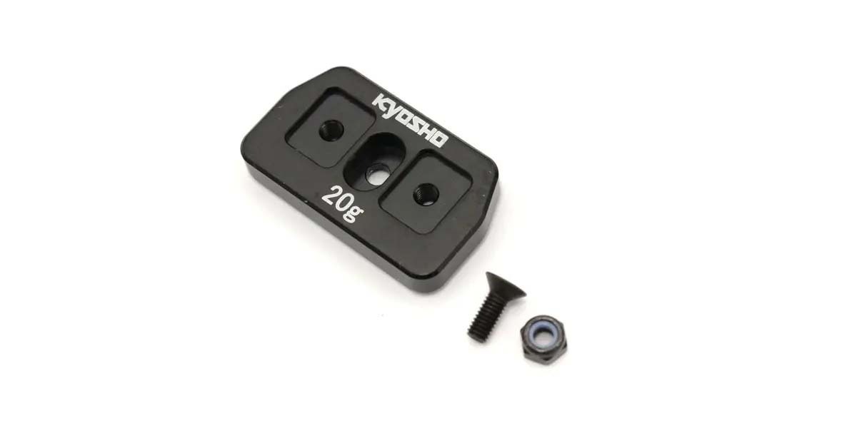 Rear chassis weight Kyosho Inferno MP10 (20g) 1 Rear chassis weight Kyosho Inferno MP10 (20g)