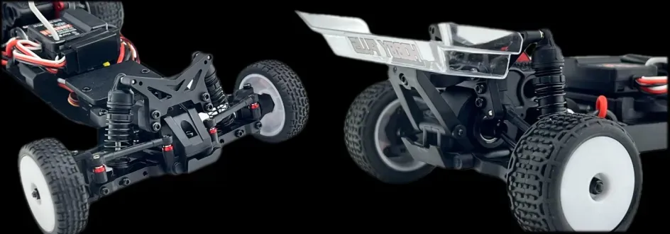 Hobby Plus 1/24 2wd Buggy Speck-B RTR (Razor Orange) #2410250-C2