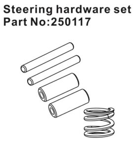 Steering Hardware Set #250117 Hobby Plus